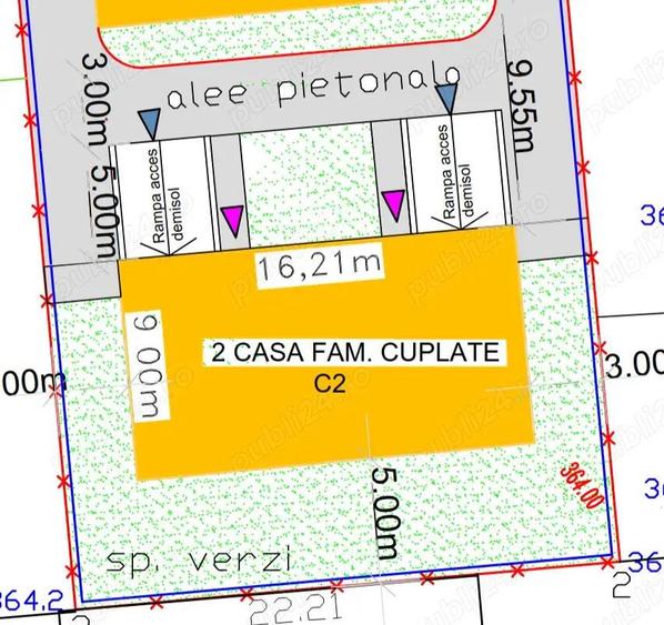 Duplex semifinisat, zona Somesului - 7