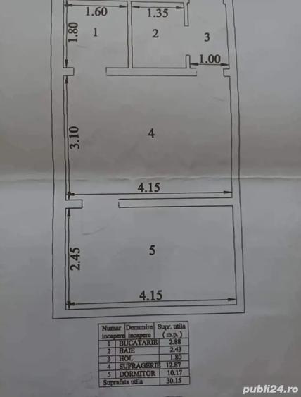 Vand apartament 2 camere - 4