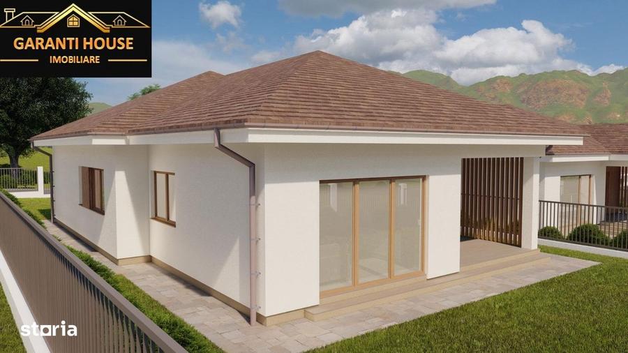Zona Vrancei, casa pe un singur nivel, semifinisata, 162 000 - 3