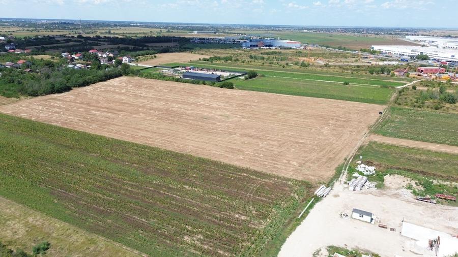 Teren Bolintin-Deal 2,5ha, deschidere 100 m, langa autostrada, acces rapid la A0 - 6