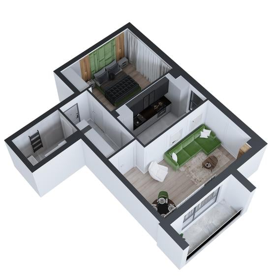 Apartament  2CD CUG  -  Tehnopolis   COD  152247 - 1