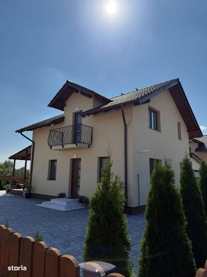 Vand casa noua P+M 150 mp semifinisata Reghin - 4