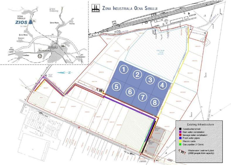 Teren intravilan cu utilitati pregatit pentru constructii - 3