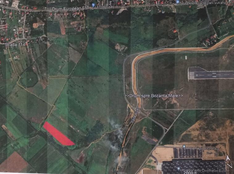 Teren agricol extravilan de 11040 mp, în Tăuții-Măgherăuș