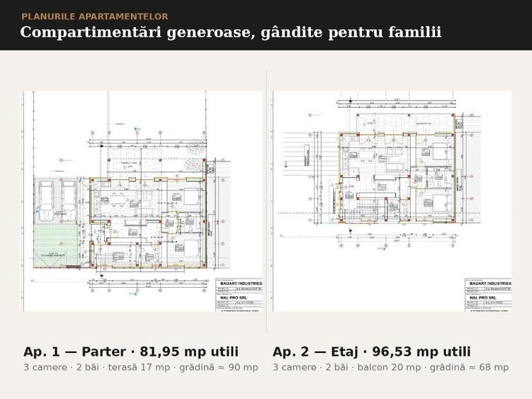 Apartament cu 3 camere decomandat în Braytim