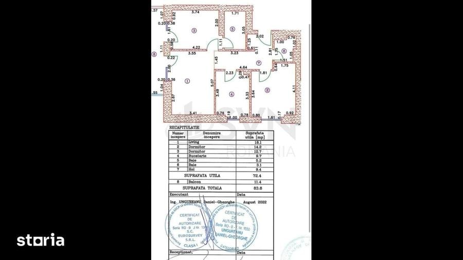 Apartament modern 3 camere I Cortina North I Parcare inclusa - 6
