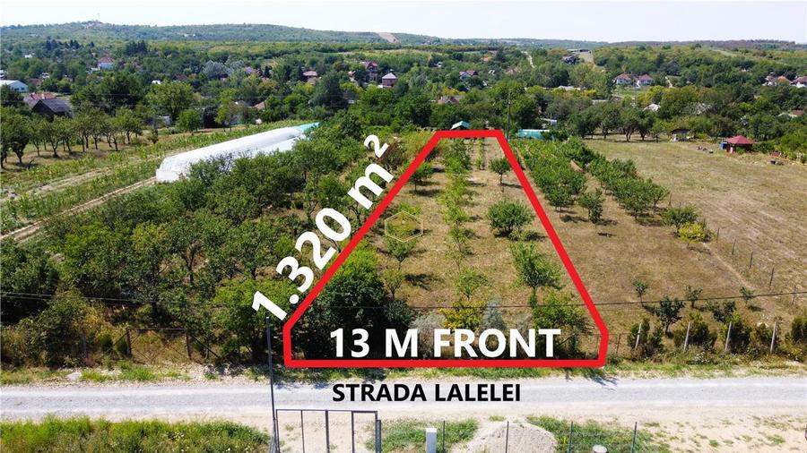 Teren Construcții intravilan de 1320 mp, în Sud