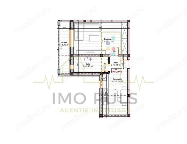 Bucatarie mare. Decomandat. Pozitie buna - 6