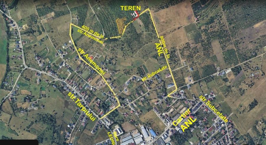 Vând teren 30 ari (eventual parcele 10 ari) - 1