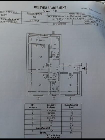 Apartament cu 3 camere - 7