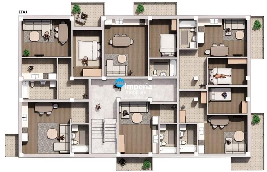 Apartament noi, 2 camere D, parcare inclusa! Pacurari - Rediu - 8