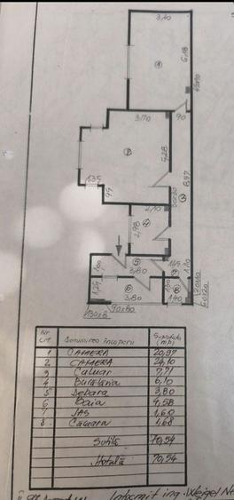 Apartament cu 2 camere 70,54 mp - Parc Cismigiu - 9