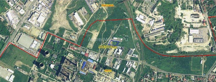 Teren pentru constructie hala | 2700 mp | Chisoda | COMIS...