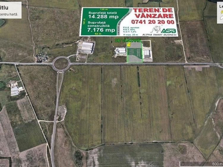 Teren cu PUZ - Calea Aradului la sosea cu toate ulitatile ! - 8