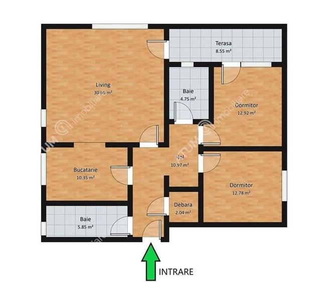Apartament spatios cu 3 camere si loc de parcare in Arhitectilor Sibiu - 7