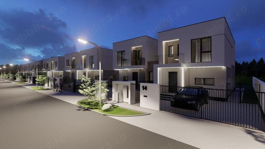 Casa individuala tip duplex fara pereti comuni pe Str.Strugurilor - 3