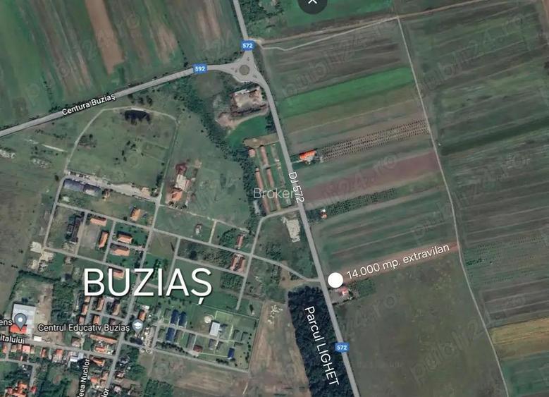 14.000 mp teren in Buzias, langa parc 14.000 mp teren in Buzias, langa parc