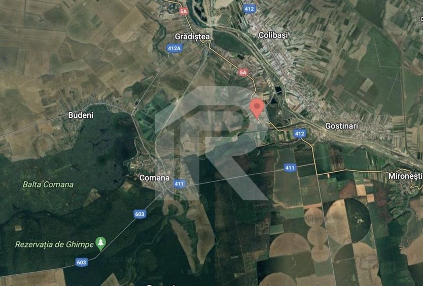 Comana, Falastoaca - terenuri intravilane de vanzare 970mp, COMISION 0 - 4