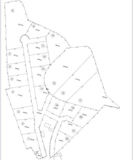 Parcele intravilane de vanzare, 400 mp - 1000 mp, zona rezi - 1