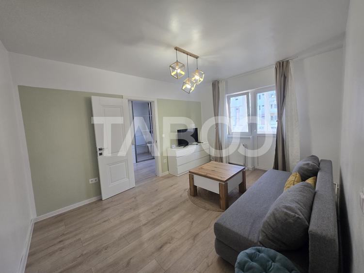Apartament de inchiriat 2 camere renovat complet zona Rahovei Sibiu - 2