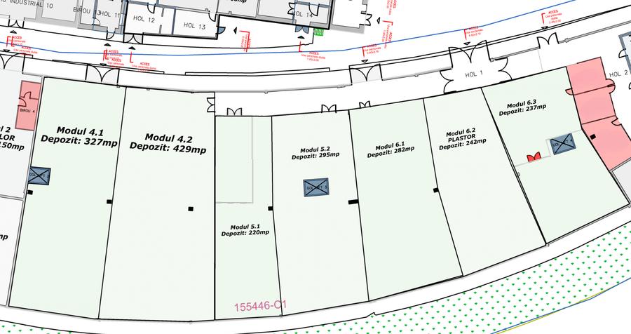 Spații industriale de închiriat – între 220 mp și 429 mp - 3