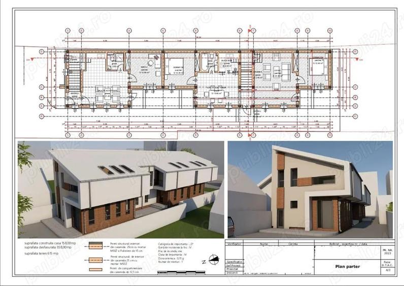 Vand teren cu imobil demolabil zona semicentrala - 2