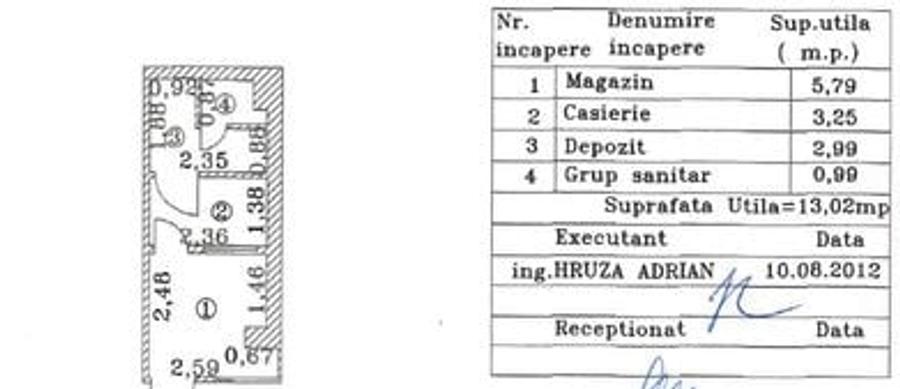 Vanzare spatiu comercial Valea Argesului 5 - 8