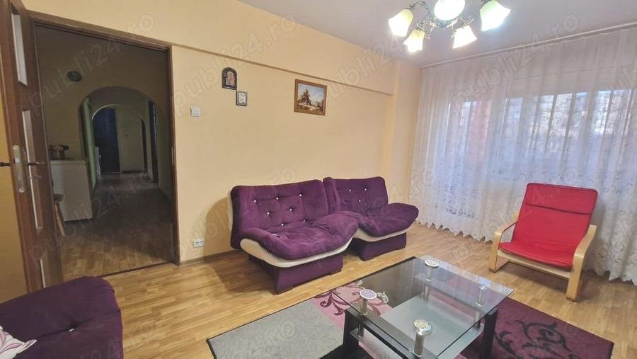 Apartament cu 3 camere decomandat, mobilat în Gorjului