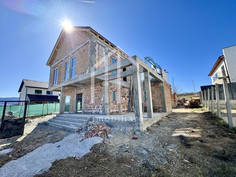Casa individuala cu 4 camere, 130mp utili+terasa (19mp), teren 360mp - 1