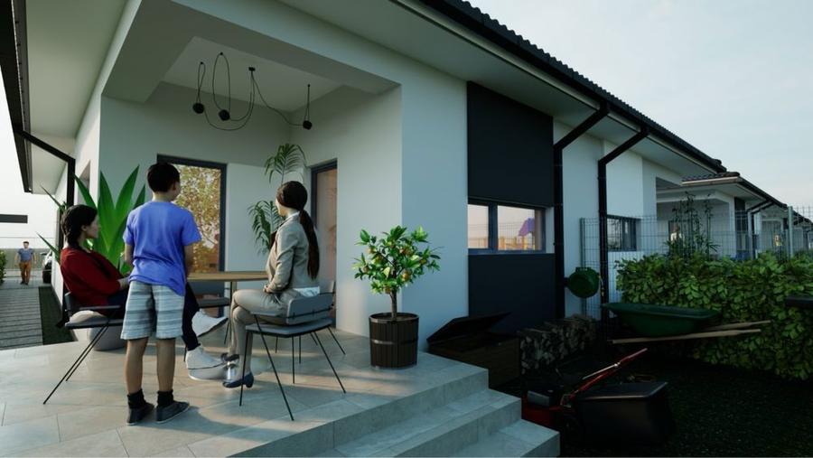 Vand duplex 1/2 finalizat in Bucovat 98000+ Tva - 6