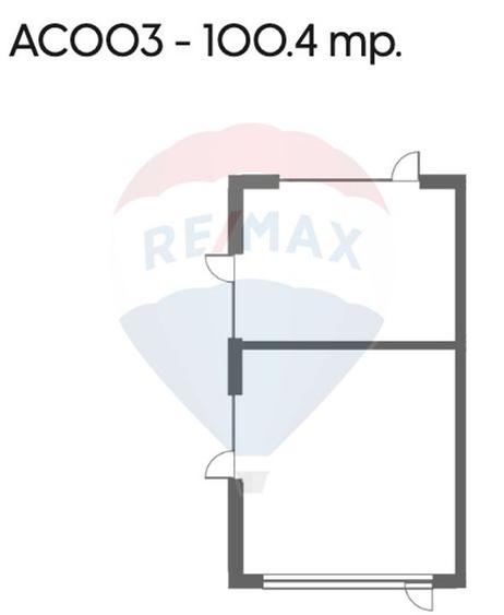 Spațiu comercial / birouri de vânzare  (100.4 mp)– zona centrală - 3