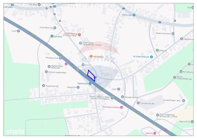 De vanzare teren intravilan 1,366mp Bor? / ?oseaua Bor?ului - 3