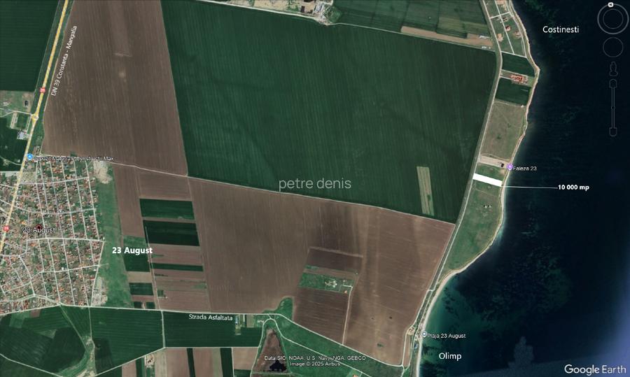 Teren intravilan 10 000 mp 23 August - La Mare Teren intravilan 10 000 mp 23 August - La Mare