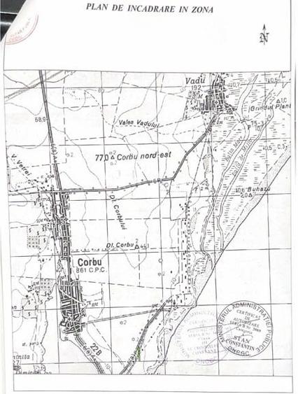 Teren Corbu- 2 hectare-  iesire la mare - 1