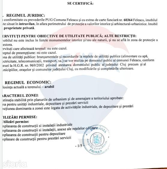 Teren pentru hala industriala/ Valcele / DN E60 - 3