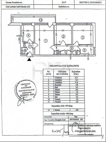 APARTAMENT CU 3 CAMERE IN APROPIEREA PARCURILOR TITAN ȘI NAȚIONAL - 19