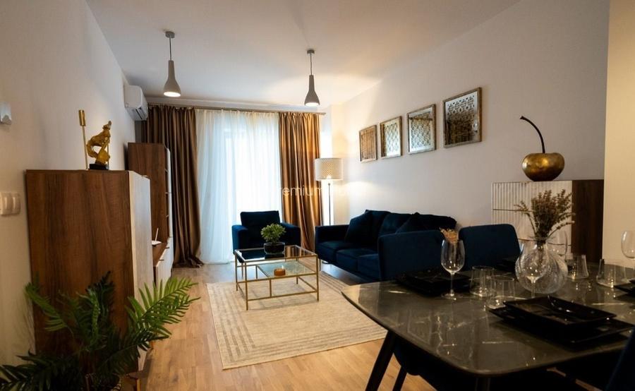 Apartament cu 2 camere semidecomandat, mobilat în Băneasa Apartament cu 2 camere semidecomandat, mobilat în Băneasa
