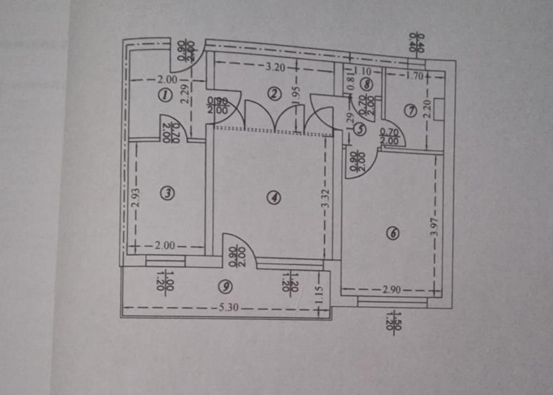 Vest,se vinde apartament decomandat 2 camere,pret 53000 euro. - 1