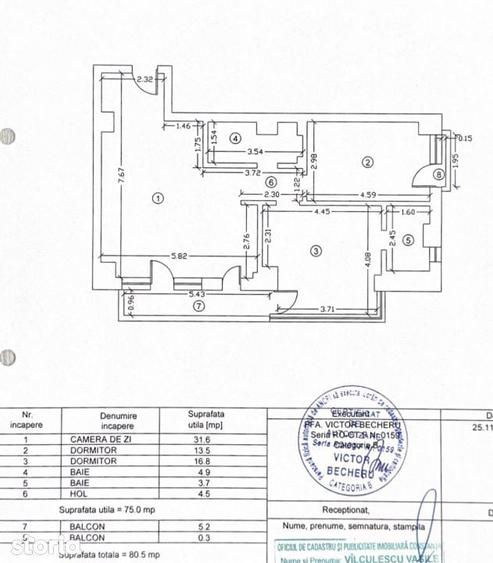Apartament cu 3 camere si 2 locuri de parcare in Mamaia frontal la MAR - 5