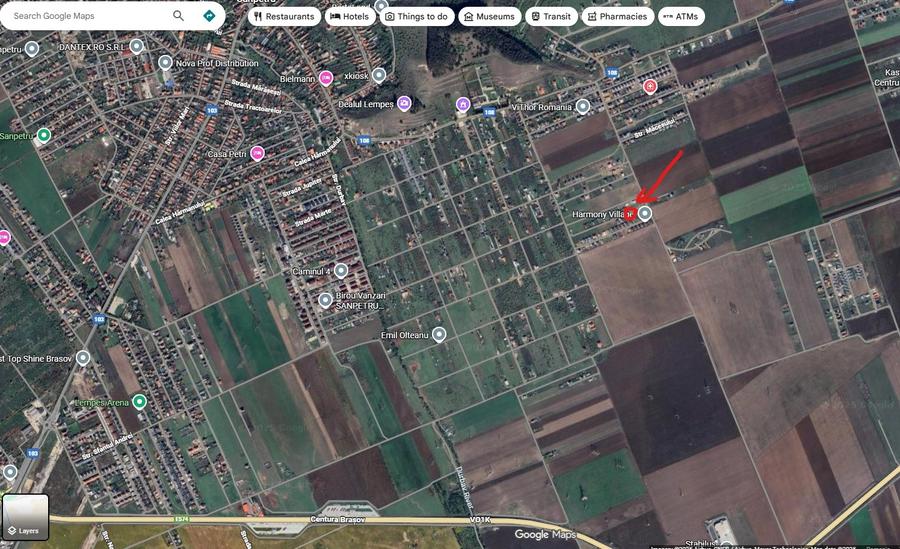 Vand teren intravilan - 515 mp in Sanpetru, Str. Catinei - 3