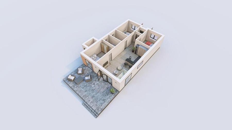 Casa individuala Tunari, teren 400 mp - 7