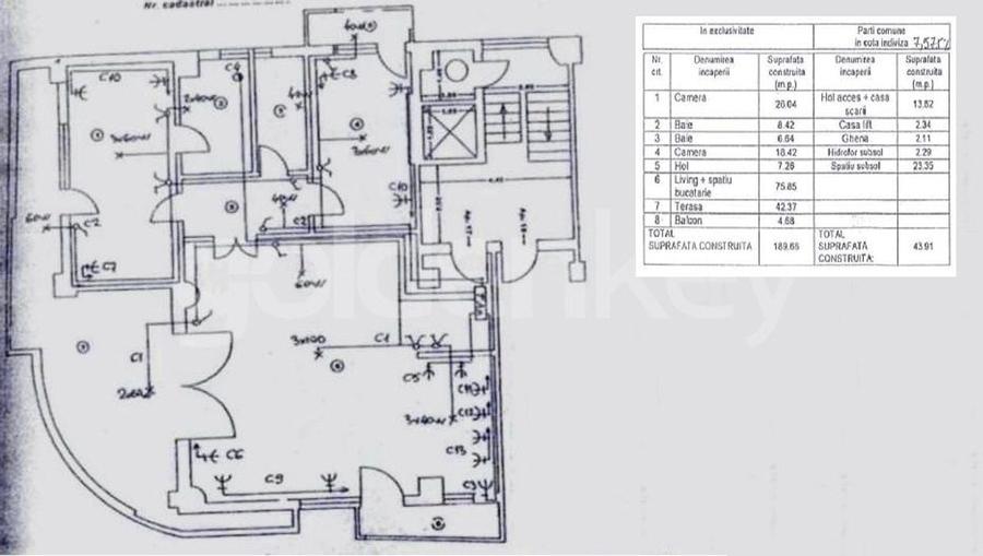 Apartament penthouse cu 3 camere | terasa generoasa - 13