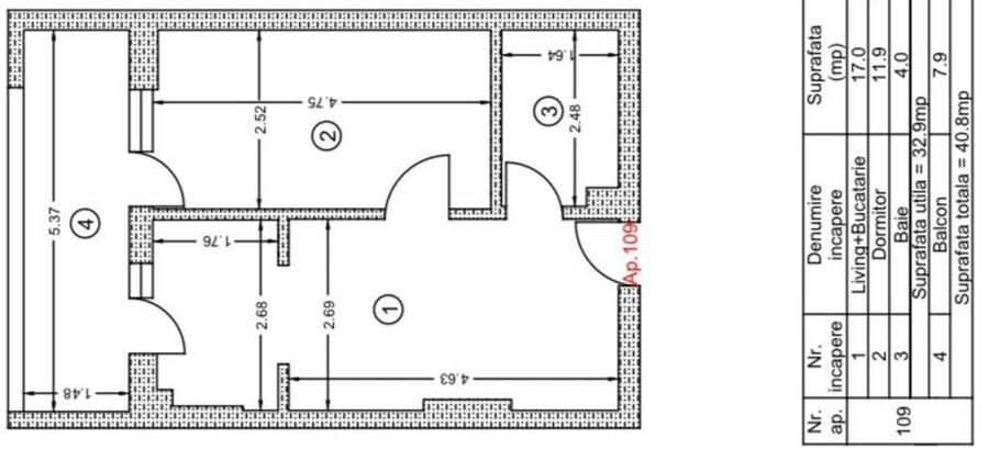 2cam-Studio/finalizat-mutare imediata,15min metrou Berceni - 1