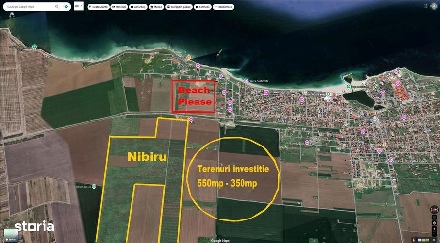 Schimb teren costinesti zona Nibiru - Beach Please - 1