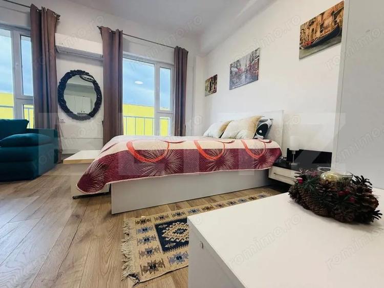 Garsoniera moderna, complet mobilata ?i utilata ideala pentru investi?ie - 6
