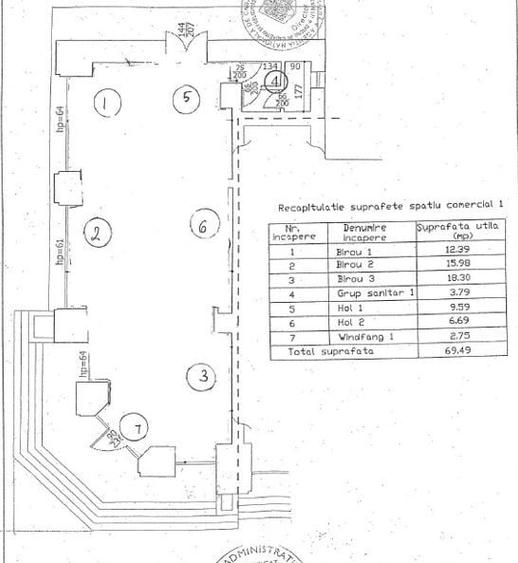 Spatiu central cu chirias - 3