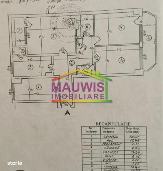 10 min metrou 4cam Cf.1 decomandat 2gr.sanit etaj 5/10 bloc reabilit - 1