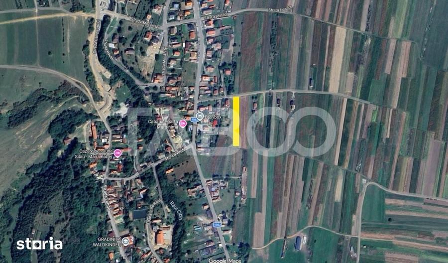Teren de 2021 mp, în Orlat
