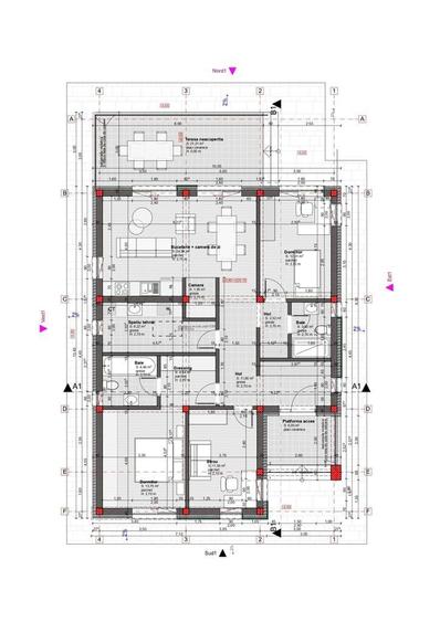 Casă cu 3 camere cu Teren 603 Mp în Ciugud