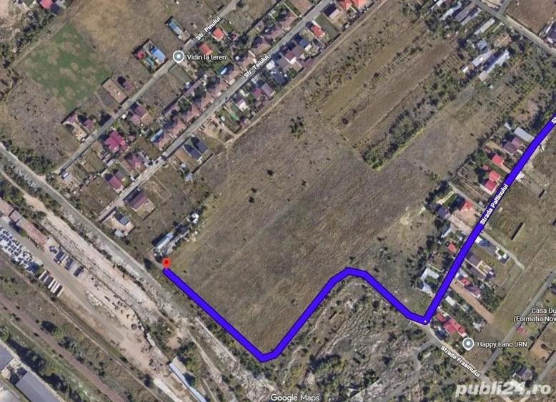 Teren de 5000 mp, în Exterior Vest